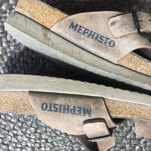 Mephisto Leather Sandals EU 40 Good Condition - Picture 3 of 12